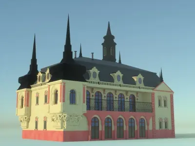 Villa Bougenvilea 3D model