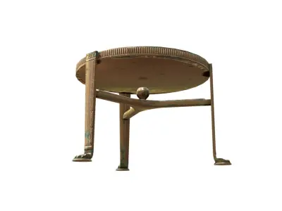 Rome Bronze Table Low-poly 3D model