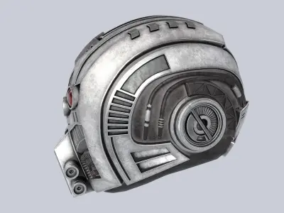 Sci fi Helmet 3D model get