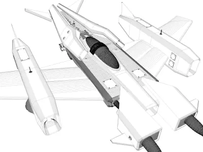 Space Fighter 3D model