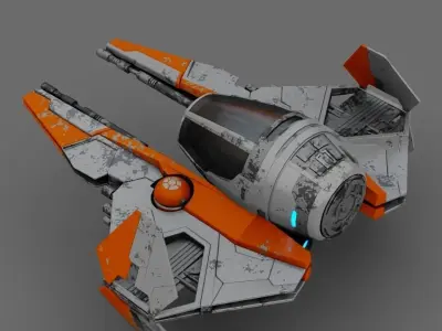 Star Wars Fighter  3D model