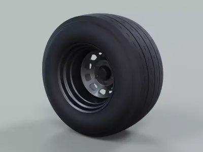 Sport wheel 7 3D model