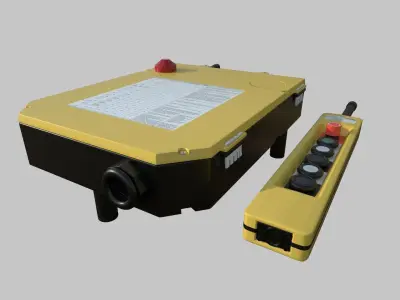 Crane Control 3D model