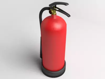 Fire Extinguisher 3 3D model