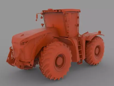 CLAAS XERION 4000 3D print model