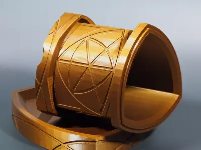 Farscape Planter 3d Print Model Free 3D print model