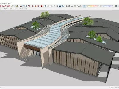 Sketchup Building F5 Free 3D model