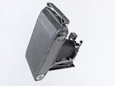 Zeiss Camera Low-poly 3D model