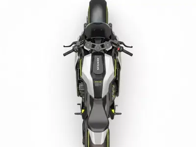 Segway Apex H2 Concept Free low-poly 3D model