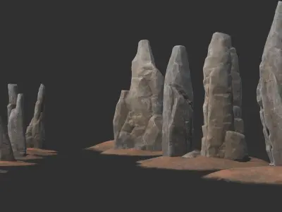Rock Collection 3D model
