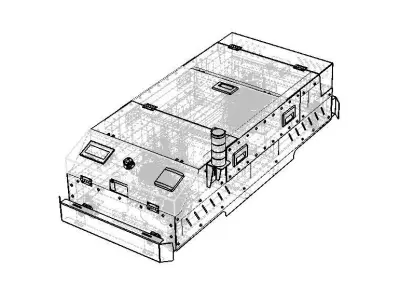 Load Carrier AGV ML015 3D model