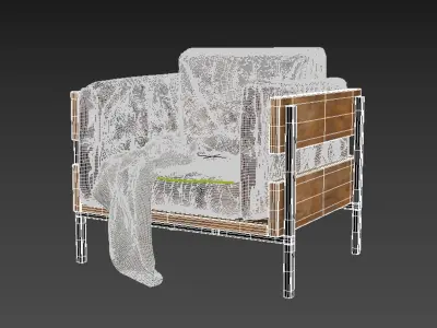 3D Model Armchair 3D model