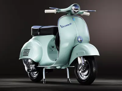 1963 Vespa 50 3D model