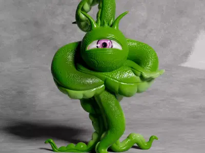Shuma - Gorath Miniature Free 3D print model
