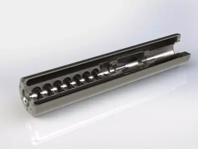 KSUZ M Suppressor based monocore Free 3D model