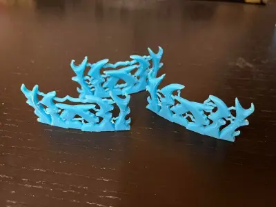 edgy space elf barricade 3D print model