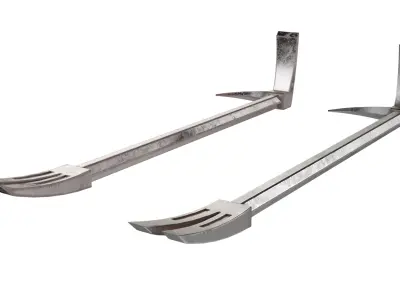 Crowbar  Low-poly 3D model