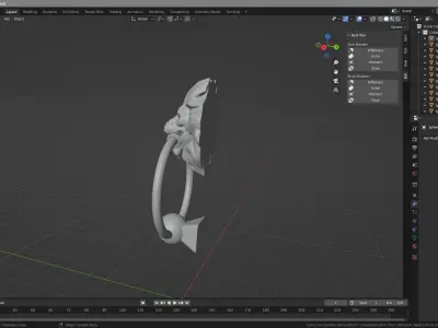 A door knocker 3D print model