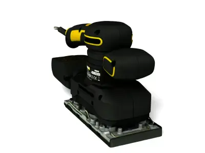 Realistic Sander Machine 3D Model 3D model