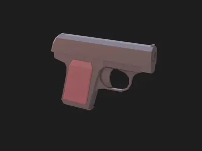 Weaponies - Colt25 Low-poly 3D model