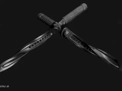 Jagdkommando Tri-dagger 3D model