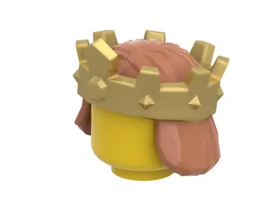TwindBricks3D - Minifigure Hair pack 16 3D print model