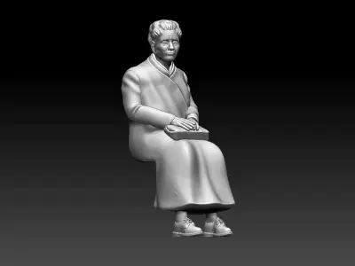 PASSENGER 3D print model 15