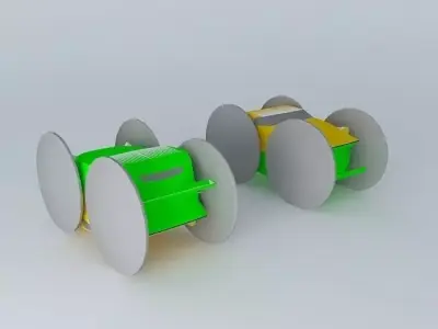 Somersault RC Car Free 3D model