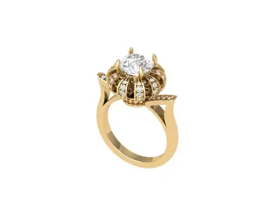 Wedding Ring  3D print model 271