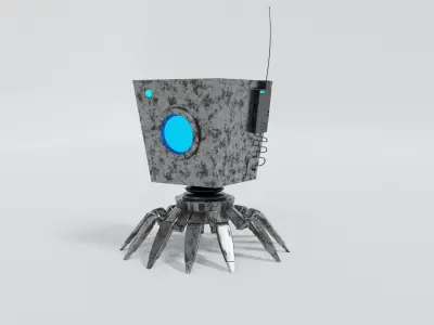 Robot Model1 Free 3D model