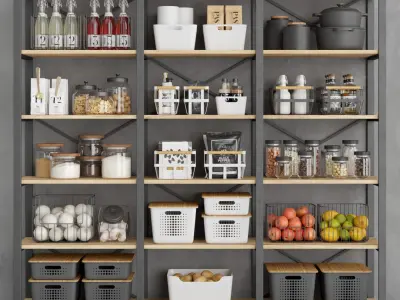 Industrial Pantry 3D model
