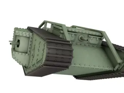 Tank MK 4 3D model