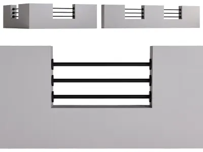 Fencing 55 3D model