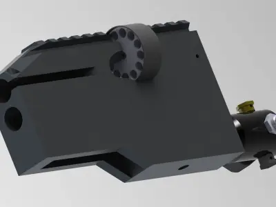 Dawson air rifle receiver Free 3D model