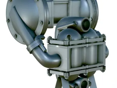 Heavy Duty Ball  Low-poly 3D model