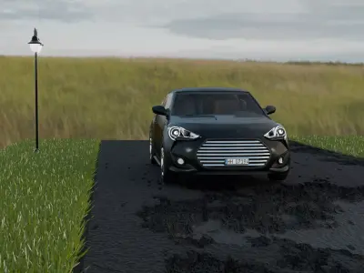 Ultimate 3D Car Model Low-poly 3D model