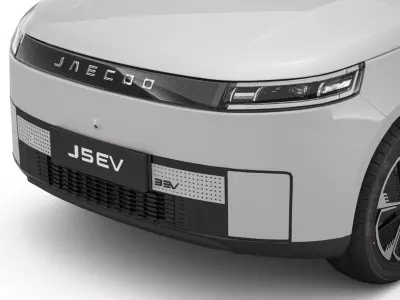 2026 Jaecoo J5 EV With Interior 3D model