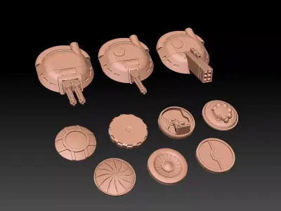 Dune 2 Frigate 3D print model