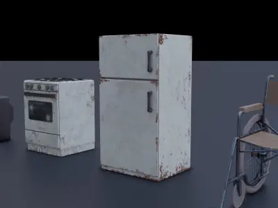  Blender models pack  3D model