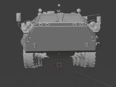 BTR 4E Bucephalus Free 3D print model