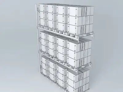 Theorem pedestals Free 3D model