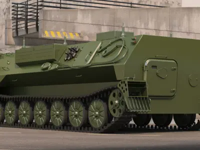 MTLB-u 3D model