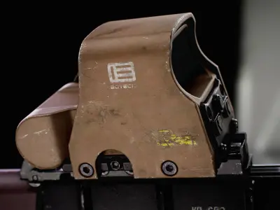 EOTECH XPS3 Holographic Weapon Sight Low-poly 3D model