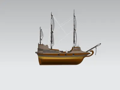 whater craft 3D model