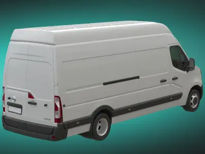 Nissan NV400 Panel Van Maxi 3D model