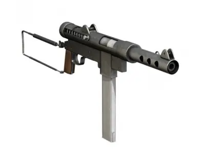 Carl Gustav M45 - Swedish K SMG 3D model
