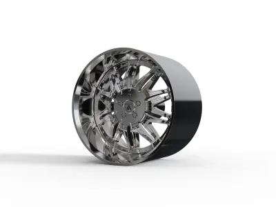ASANTI AF151 WHEEL 3D MODEL 3D model
