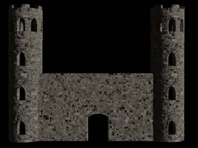 Castle 3D model order