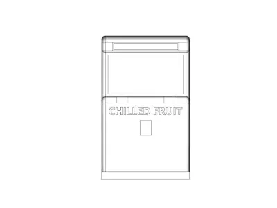 Retro Vending Machine 3D print model