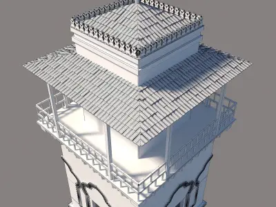 Medieval Tower 3D model purchase